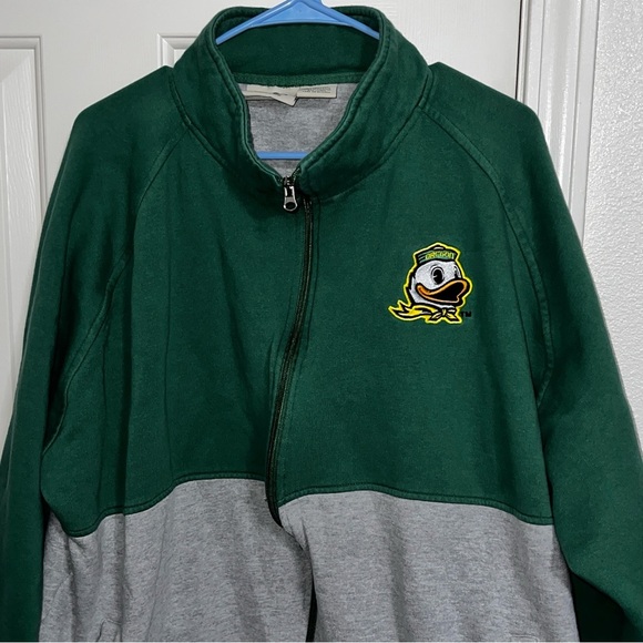 NCAA Oregon Ducks Fanatics Jacket Football Mens 3XL Multi Fleece Lined Full Zip - Picture 2 of 5